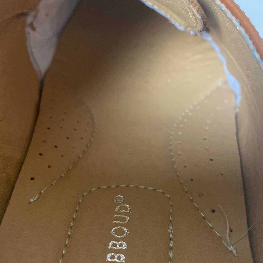 Men’s Oxford Tan Dress Shoes - Picture 10 of 11